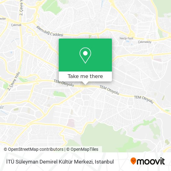 İTÜ Süleyman Demirel Kültür Merkezi map