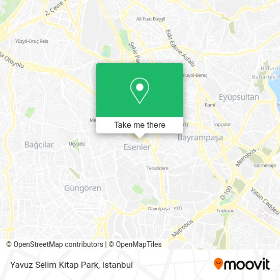 Yavuz Selim Kitap Park map