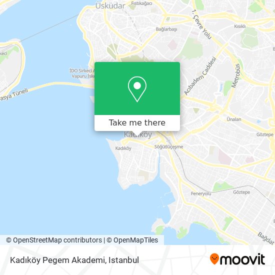 Kadıköy Pegem Akademi map