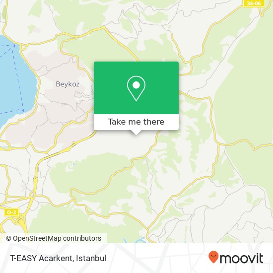 T-EASY Acarkent map