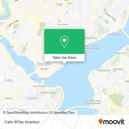 Cafe 90'lar map
