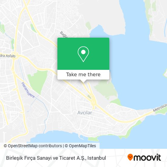 Birleşik Fırça Sanayi ve Ticaret A.Ş. map