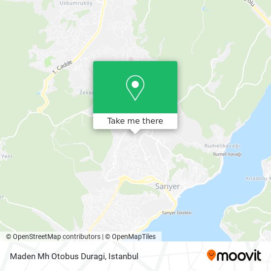 Maden Mh Otobus Duragi map