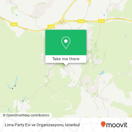 Lima Party Evi ve Organizasyonu map