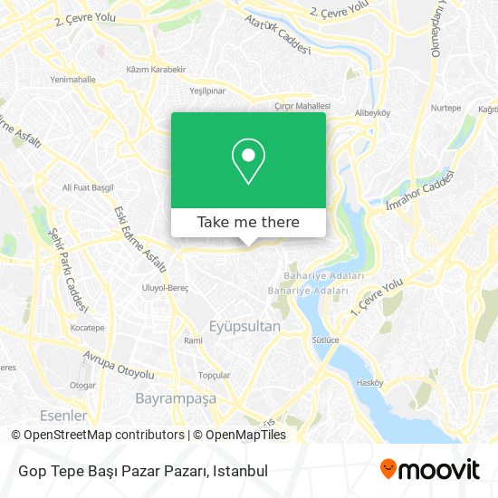 Gop Tepe Başı Pazar Pazarı map