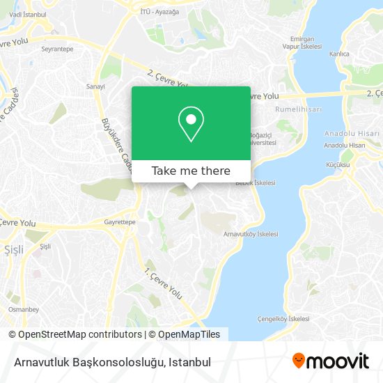 Arnavutluk Başkonsolosluğu map