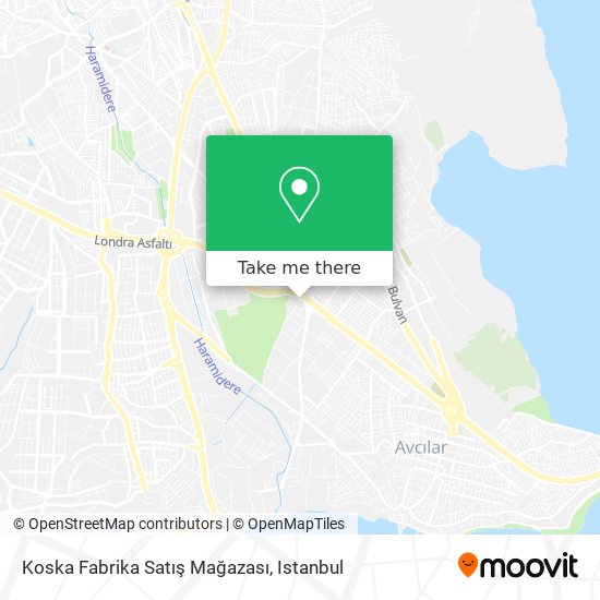 Koska Fabrika Satış Mağazası map