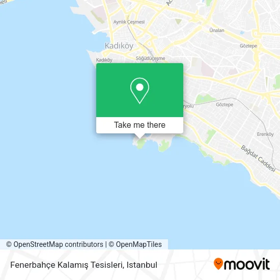 Fenerbahçe Kalamış Tesisleri map