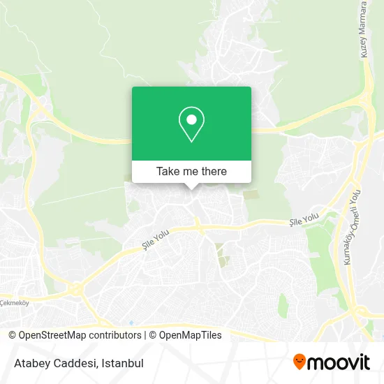 Atabey Caddesi map
