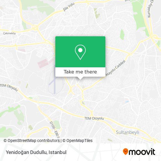 Yenidoğan Dudullu map