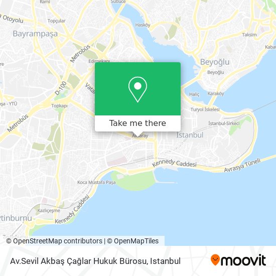 Av.Sevil Akbaş Çağlar Hukuk Bürosu map