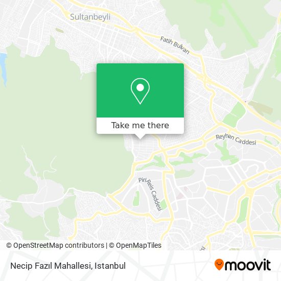 Necip Fazıl Mahallesi map
