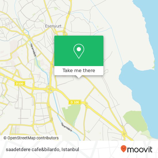 saadetdere cafe&bilardo map