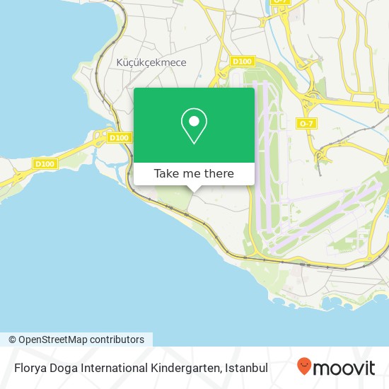 Florya Doga International Kindergarten map