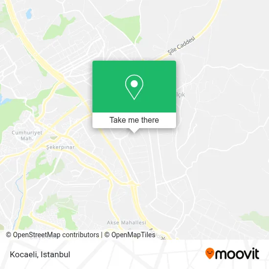 Kocaeli map