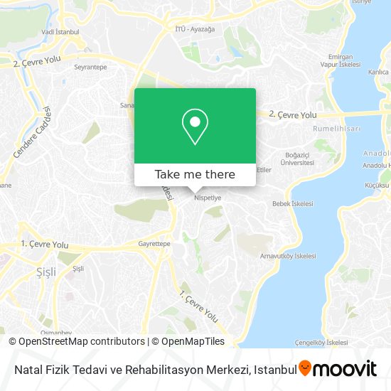 Natal Fizik Tedavi ve Rehabilitasyon Merkezi map