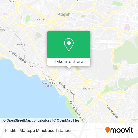 Fındıklı Maltepe Minübüsü map