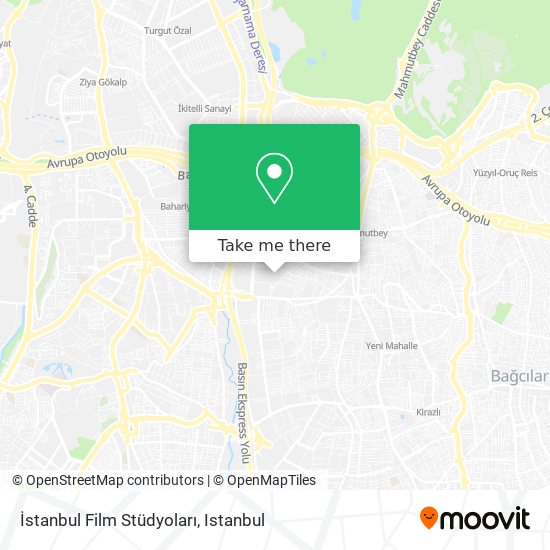İstanbul Film Stüdyoları map