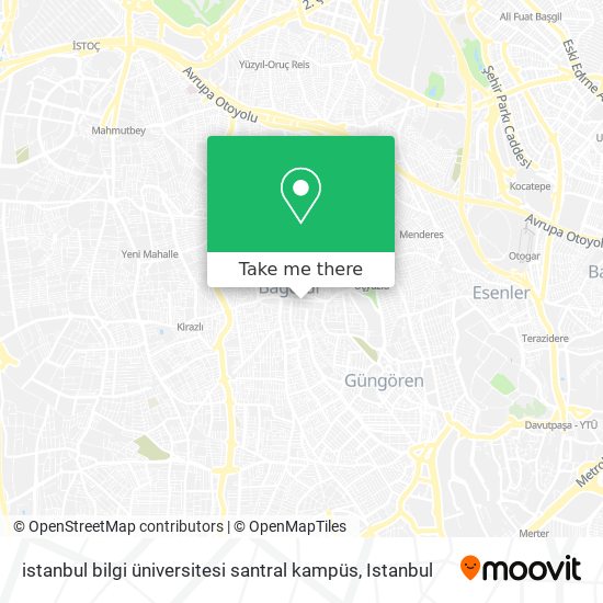 istanbul bilgi üniversitesi santral kampüs map