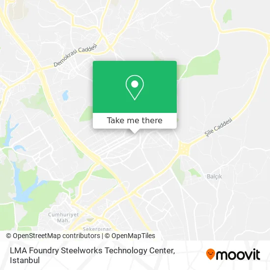 LMA Foundry Steelworks Technology Center map