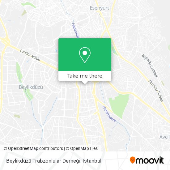 Beylikdüzü Trabzonlular Derneği map