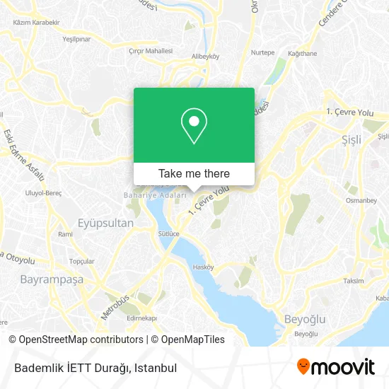 Bademlik İETT Durağı map