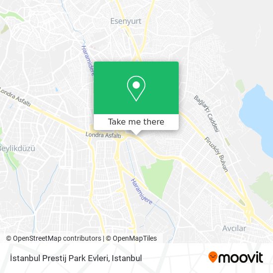 İstanbul Prestij Park Evleri map