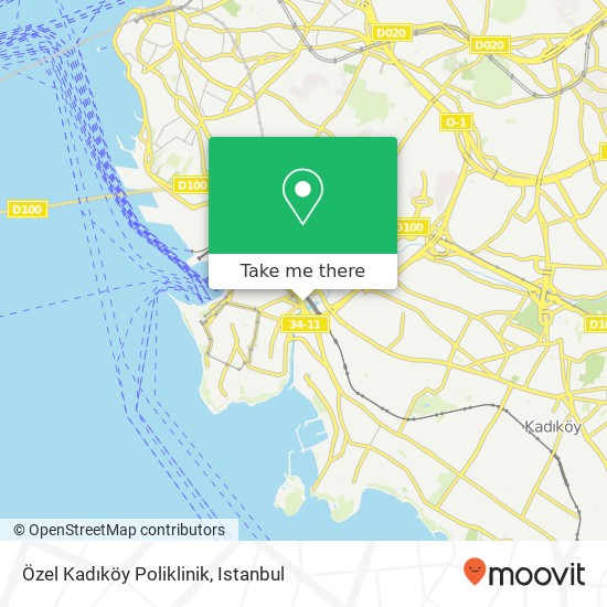 Özel Kadıköy Poliklinik map