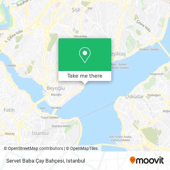 Servet Baba Çay Bahçesi map