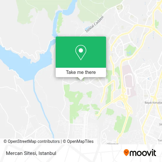 Mercan Sitesi map