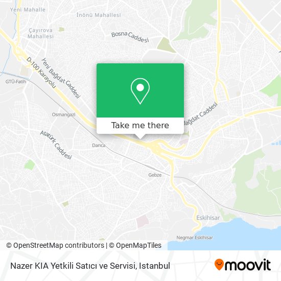 Nazer KIA Yetkili Satıcı ve Servisi map