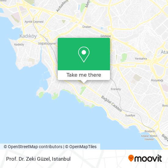 Prof. Dr. Zeki Güzel map