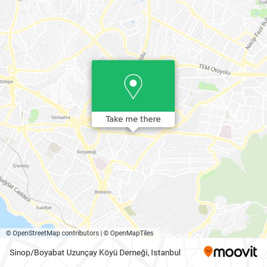 Sinop / Boyabat Uzunçay Köyü Derneği map
