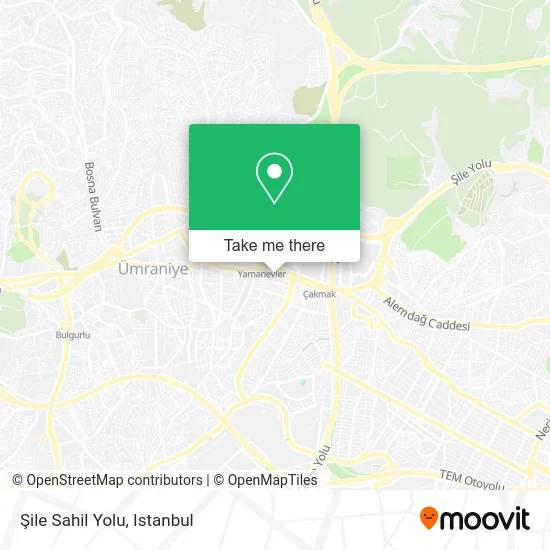 Şile Sahil Yolu map