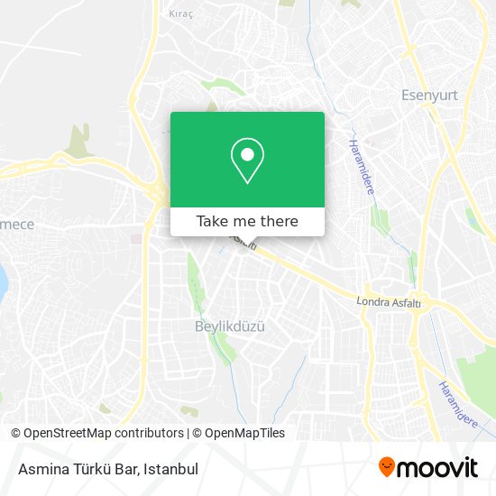 Asmina Türkü Bar map