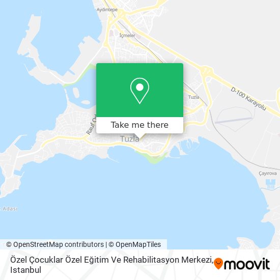 Özel Çocuklar Özel Eğitim Ve Rehabilitasyon Merkezi map