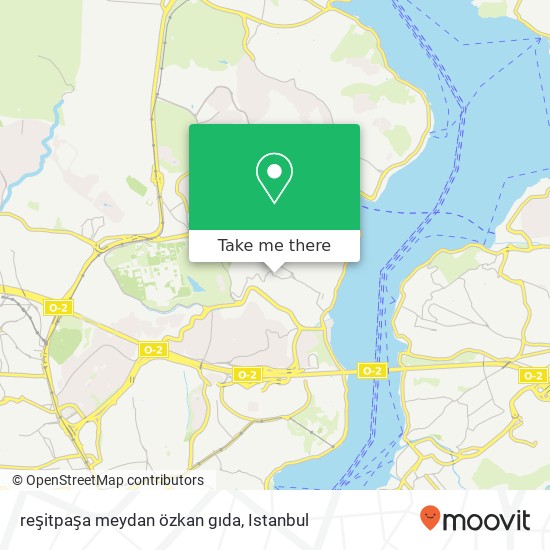 reşitpaşa meydan özkan gıda map