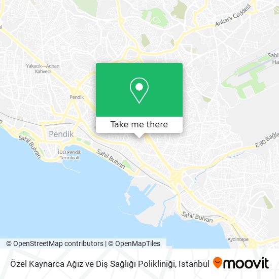 Özel Kaynarca Ağız ve Diş Sağlığı Polikliniği map