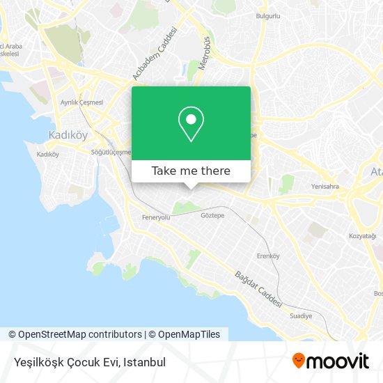 Yeşilköşk Çocuk Evi map
