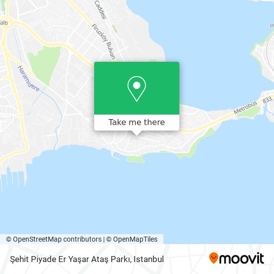 Şehit Piyade Er Yaşar Ataş Parkı map