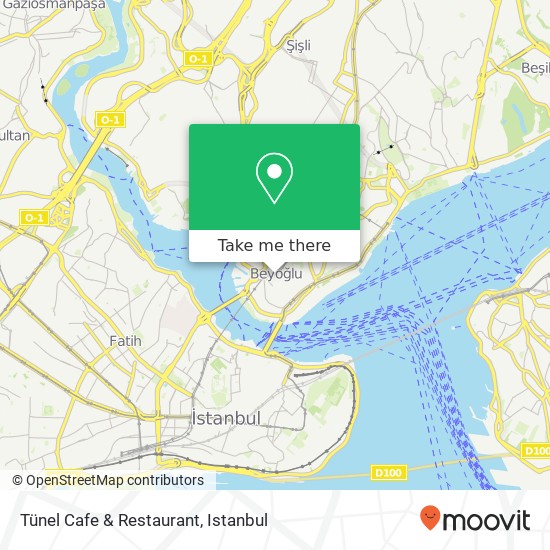Tünel Cafe & Restaurant map