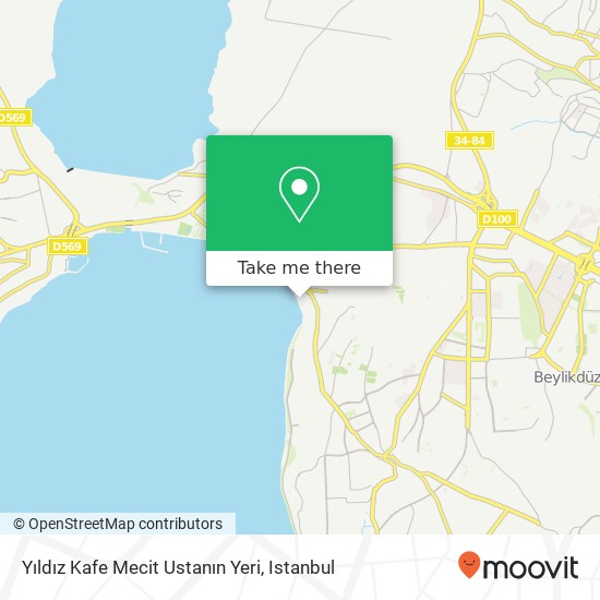 Yıldız Kafe Mecit Ustanın Yeri map