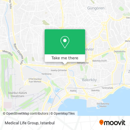 Medical Life Group map