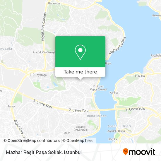 Mazhar Reşit Paşa Sokak map