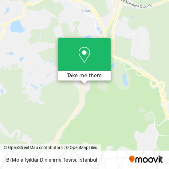 Bi'Mola Işıklar Dinlenme Tesisi map