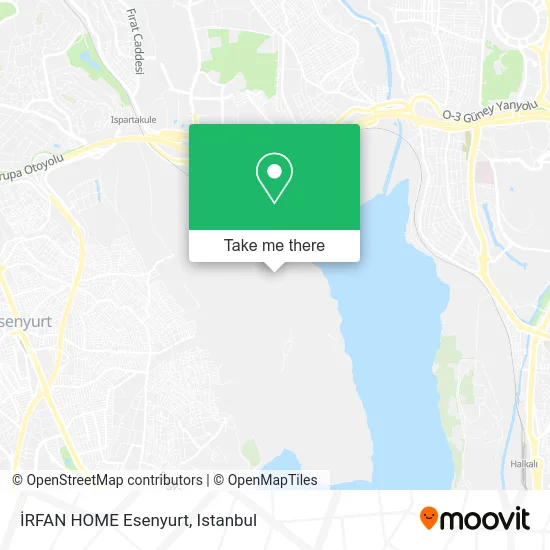 İRFAN HOME Esenyurt map