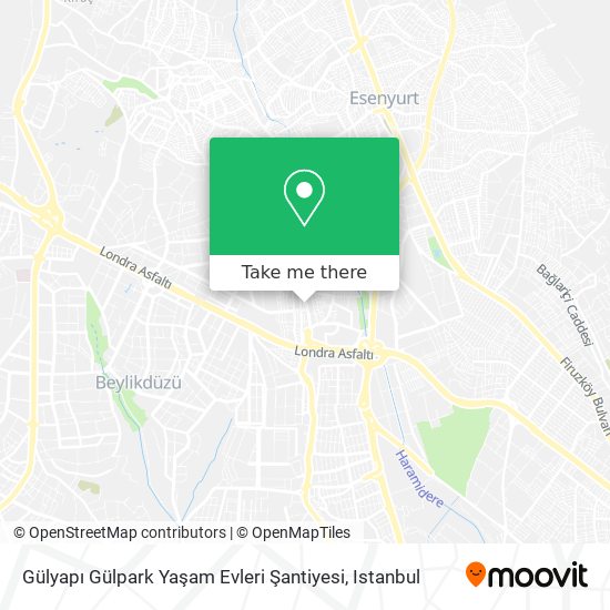 Gülyapı Gülpark Yaşam Evleri Şantiyesi map