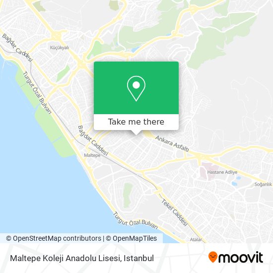 Maltepe Koleji Anadolu Lisesi map