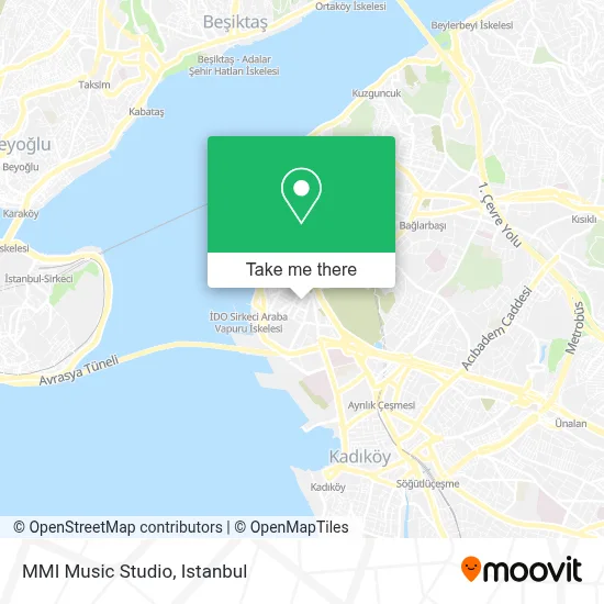 MMI Music Studio map
