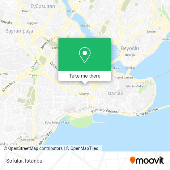 Sofular map